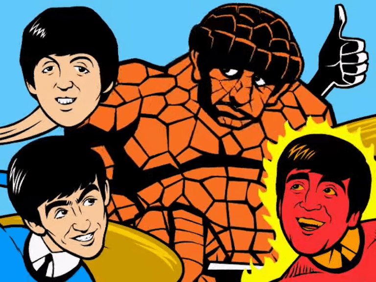 The Beatles ARE The Fantastic Four