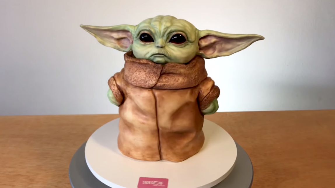 Baby Yoda Cake Sideserf