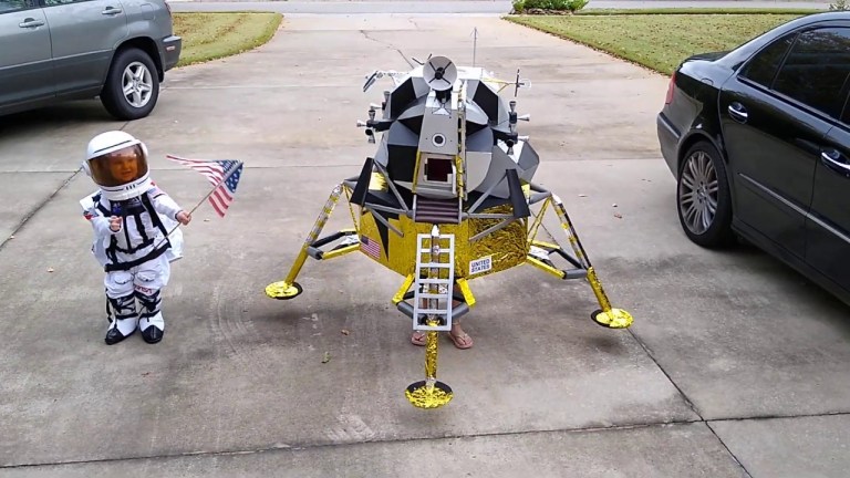 Lunar Module and Astronaut Kids Costumes