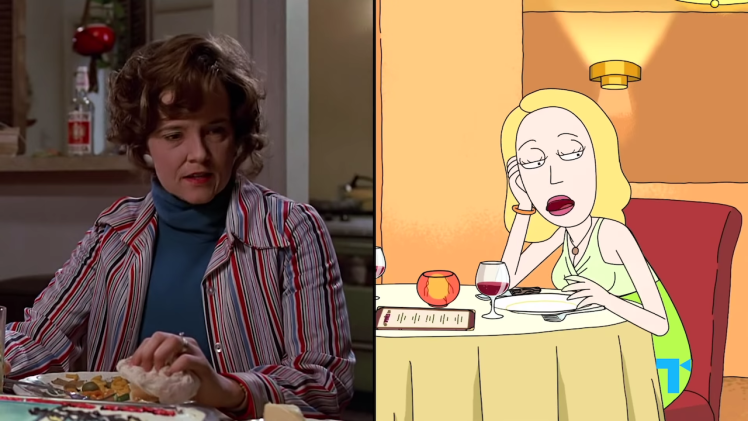 Rick and Morty Back to the Future Mothers