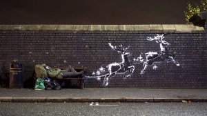 Banksy Birmingham Bench