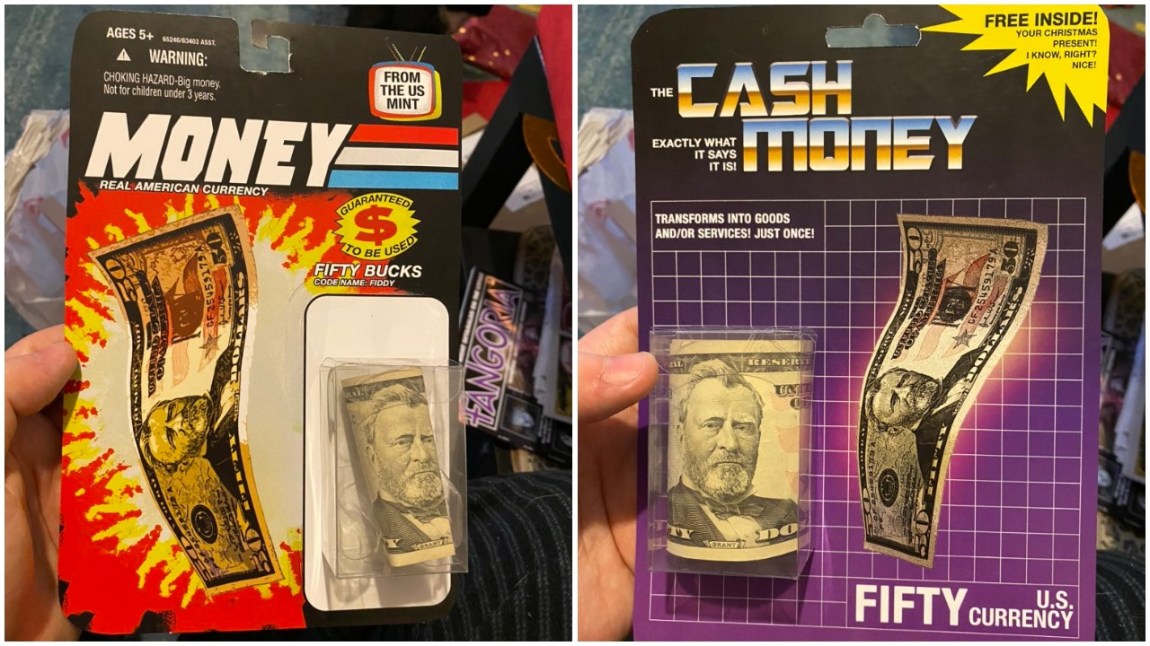 Cash Gift Toy Packages