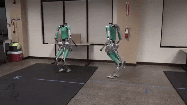Digit Robot Happy Dance