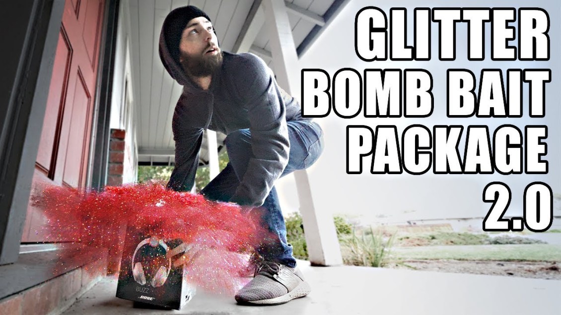 Exploding Glitter Fart Bomb
