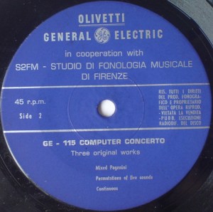 G115 Computer Concerto 1967