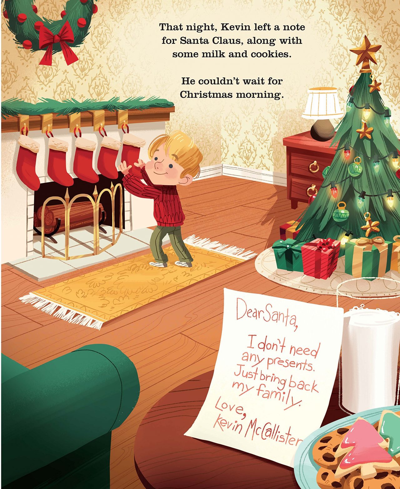 'Home Alone' Reimagined as an Illustrated Storybook