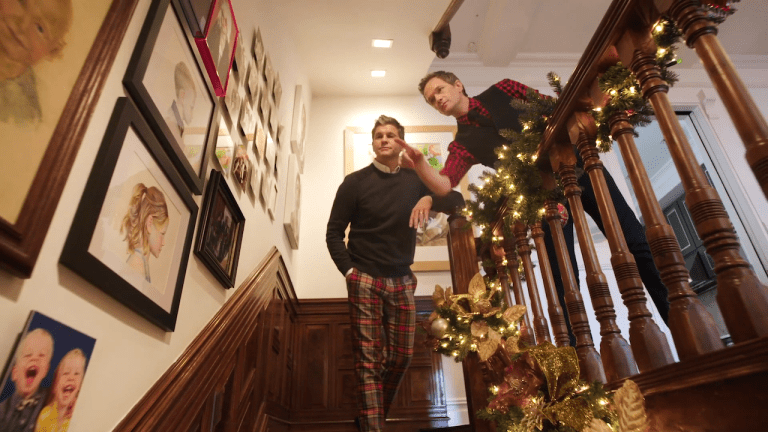 Inside Neil Patrick Harris David Burtka Holiday Brownstone