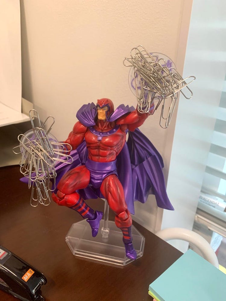 Magneto Paperclip Holder reddit