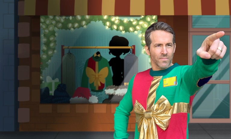 Ryan Reynolds Sick Kids Foundation Bow Sweater