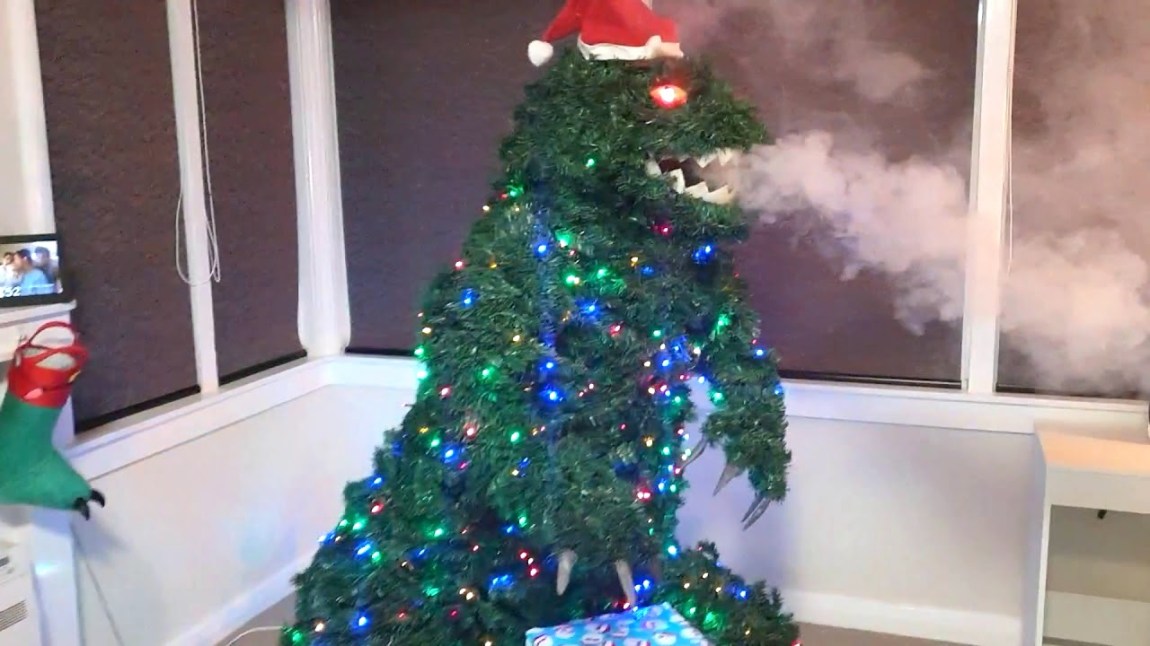 Smoke Breathing Godzilla Tree