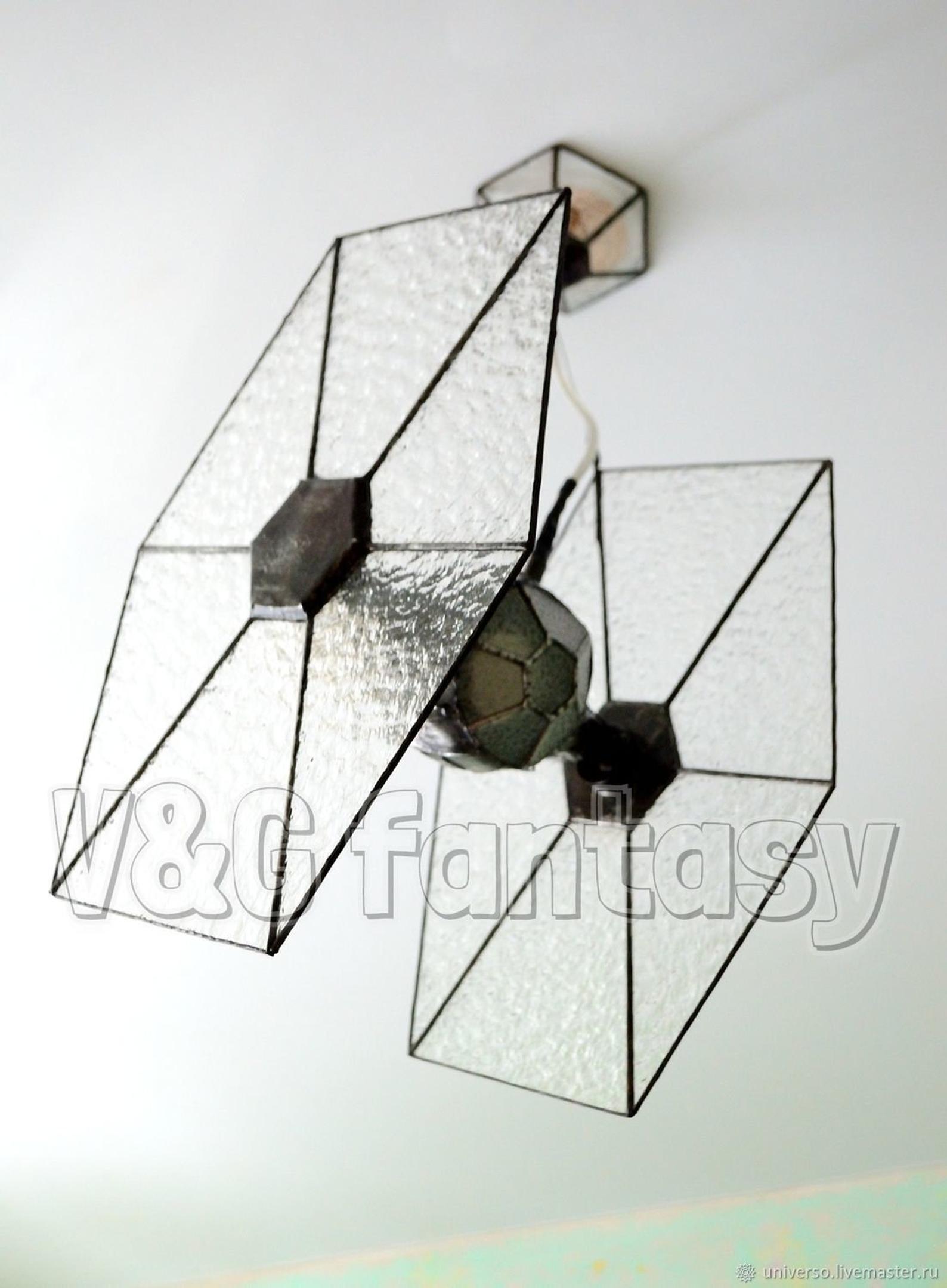 Stained Glass Star Wars Tie Fighter Not Lit