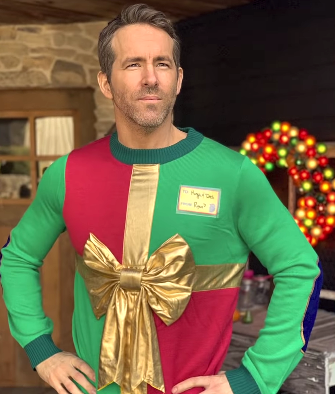 The Sweater Returns Ryan Reynolds