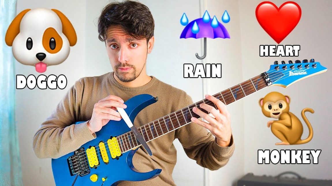 Emojis on Guitar