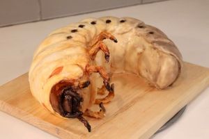 Hercules Beetle Grub Cake