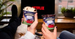 Netflix and Chilld Ben and Jerrys