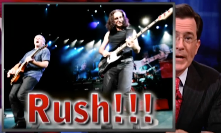 Rush Is Here Colbert Report 2008