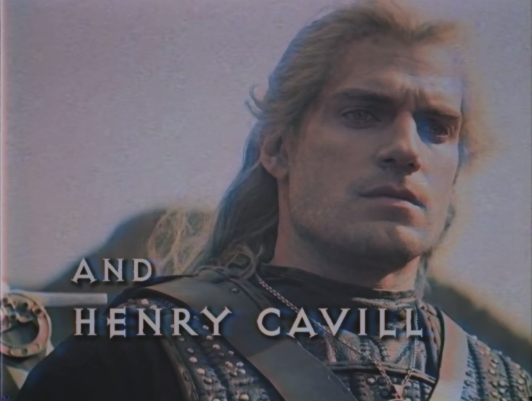 The Witcher 90s VHS Netflix