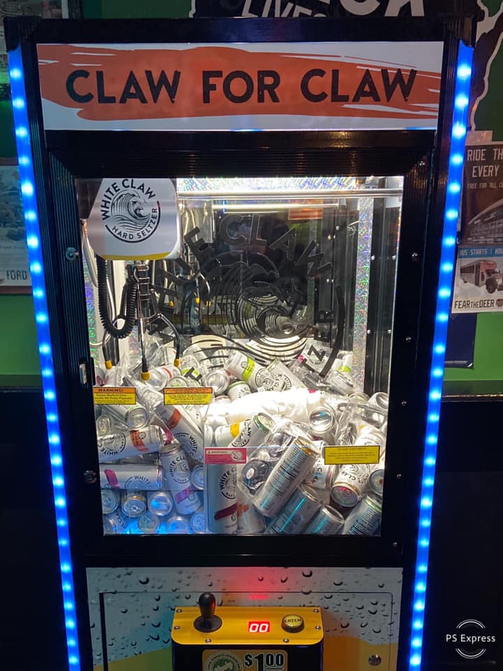 White Claw Claw Machine