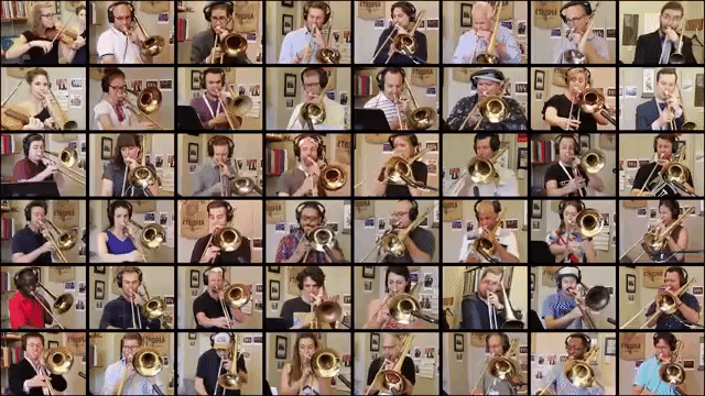 48 Musicians Trombone Cover Daft Punk