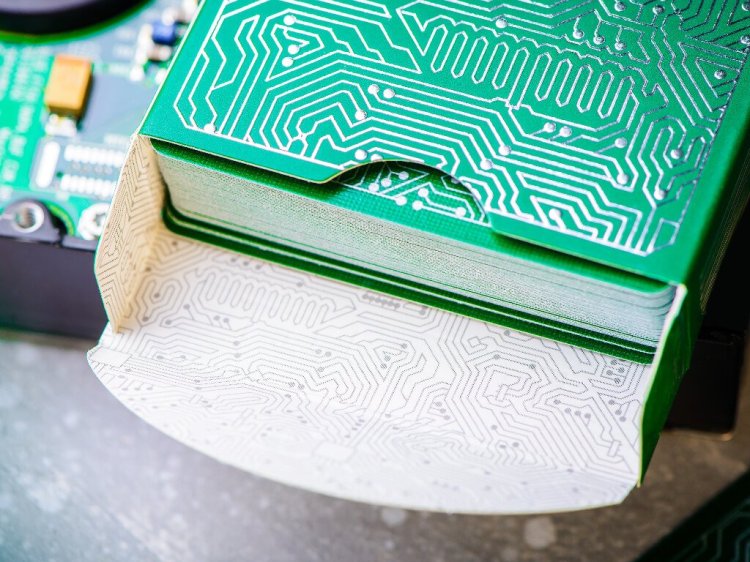 Circuit Board Playing Cards PCB Edition Inside