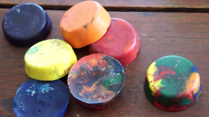 How to Make Crayons From Recycled Crayons