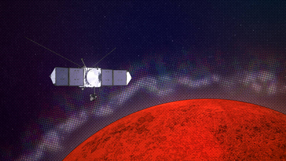MAVEN at Mars Ionosphere
