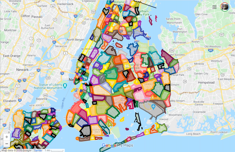 Neighborhoods of NYC