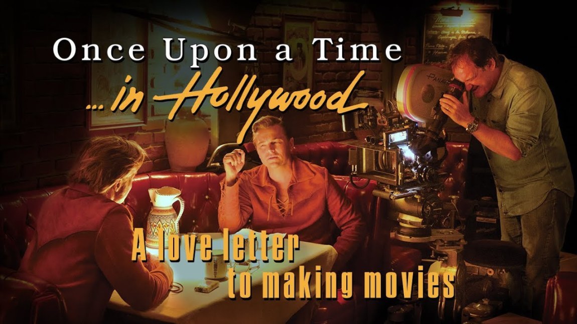 Once Upon a Time in Hollywood Love Letter