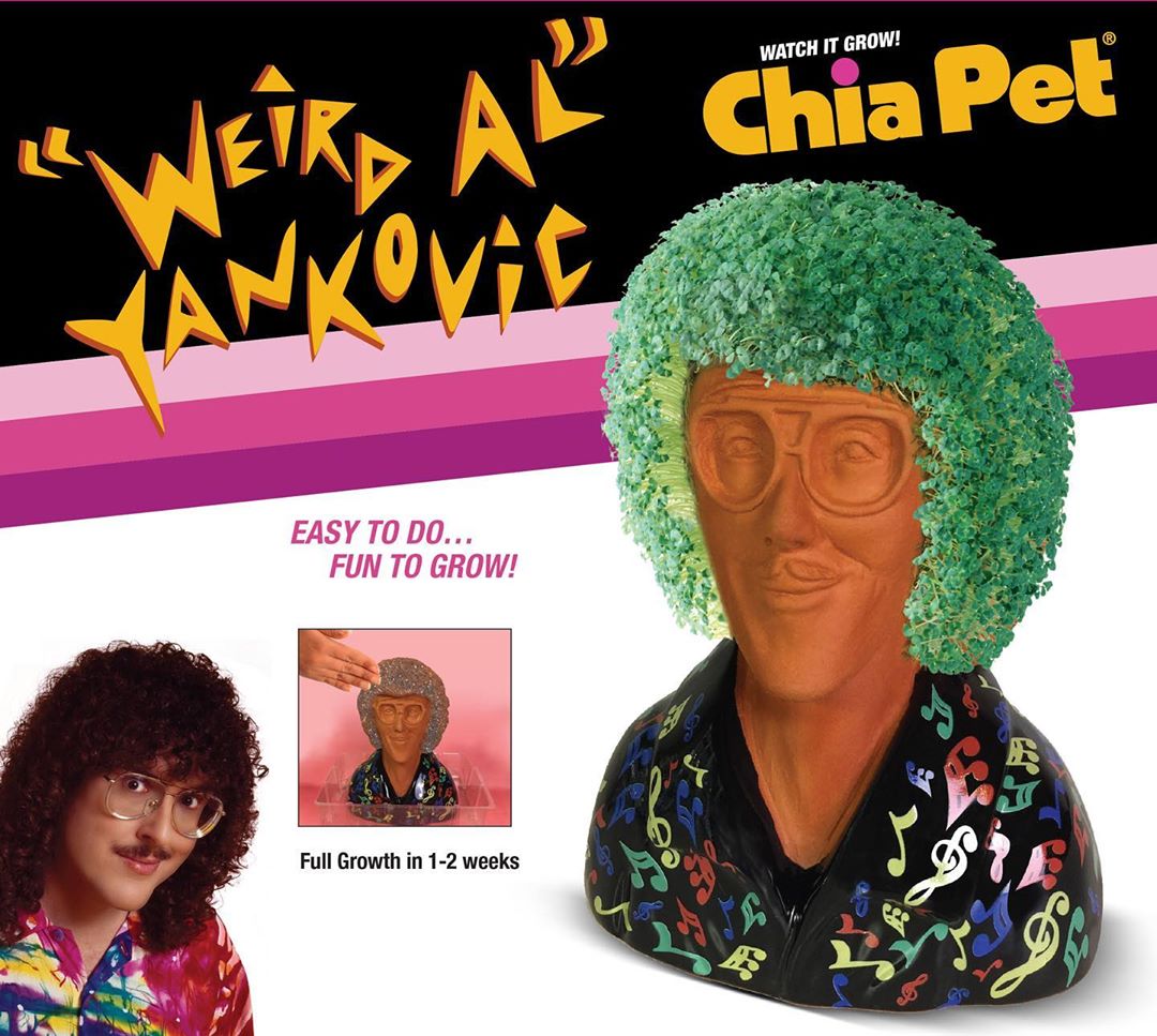 Weird Al Chia Pet