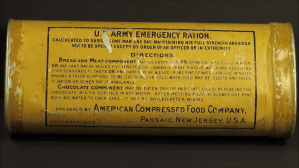 1906 US Army Emergency Ration Preserved Survival Food Testing