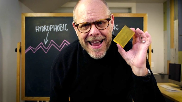 Alton Brown Soap Handwashing