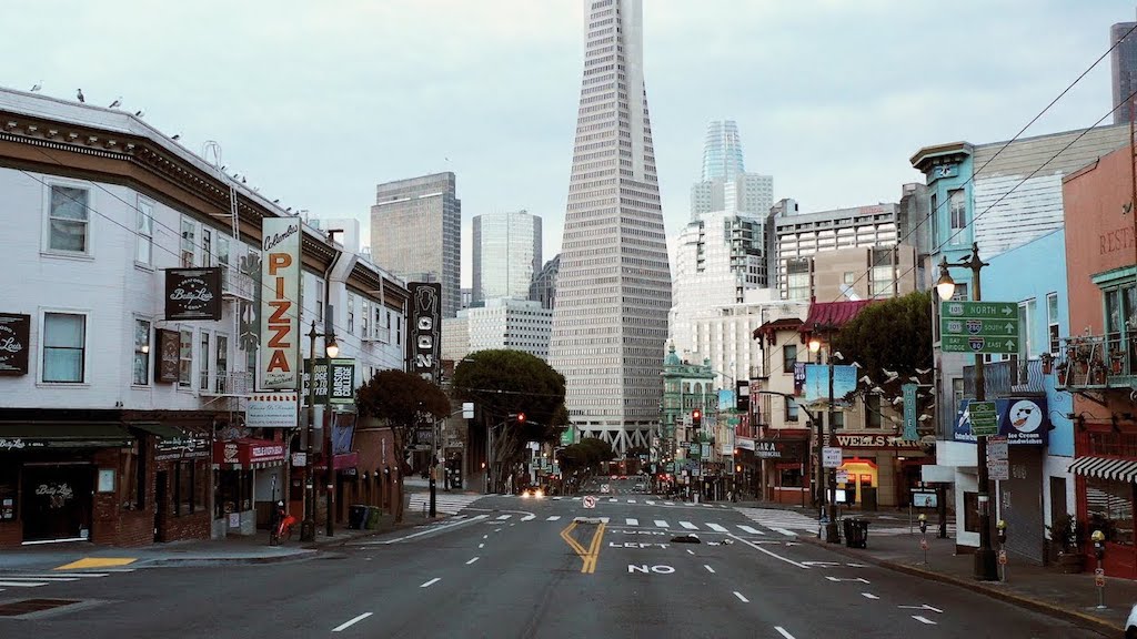 Empty Streets of San Francisco