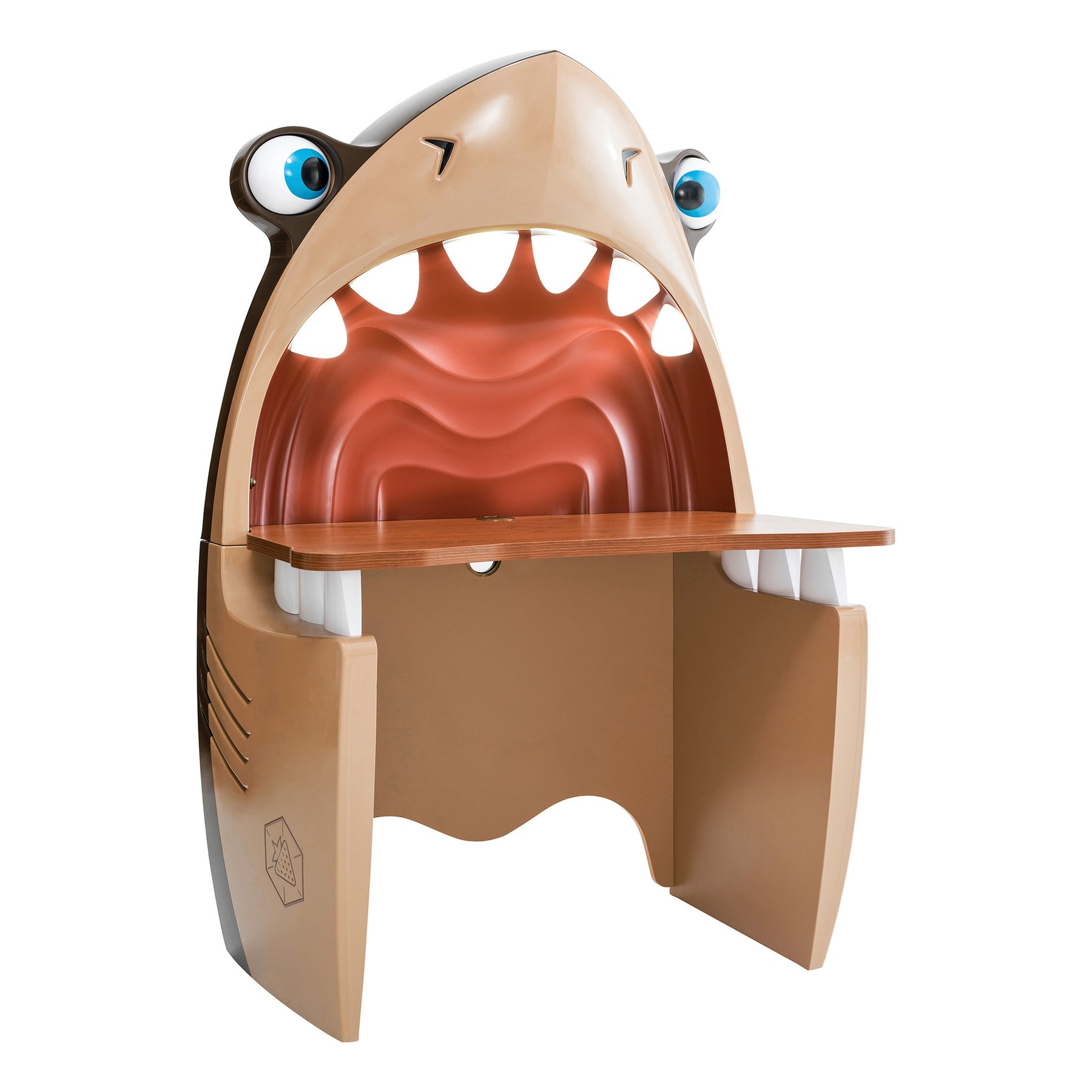 A Cleverly Designed Shark Desk for Kids