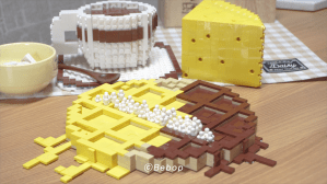 Lego Waffles and coffee