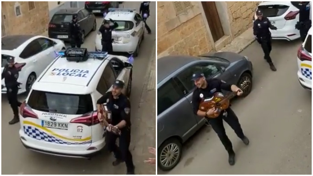 Mallorcan Police Street Song