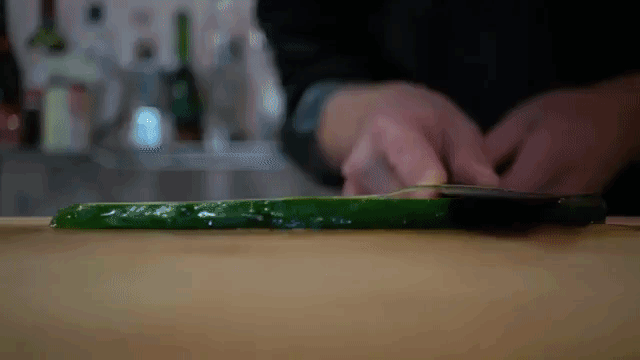 Slicing Cucumber Transparent