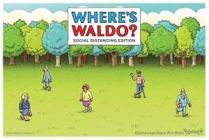 Social Distancing Waldo
