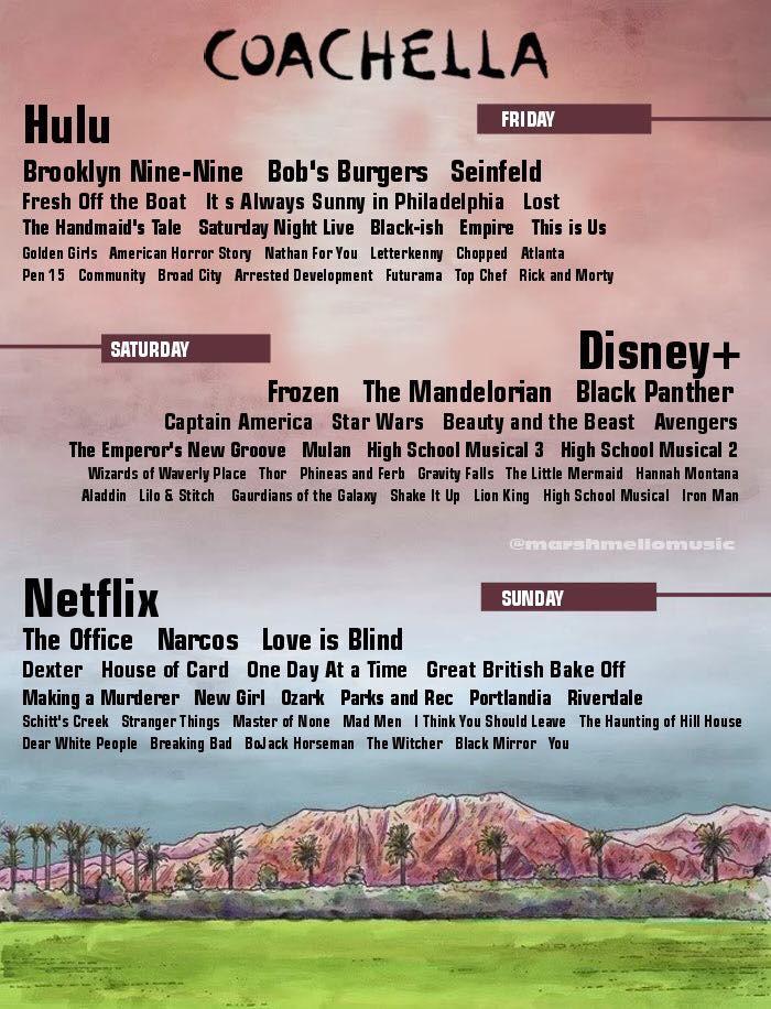 Updated Coachella Lineup