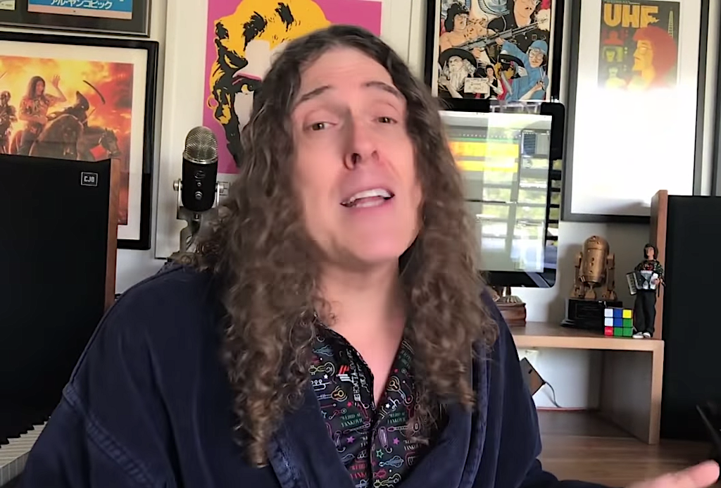 Weird Al Yankovic Safely Performs One More Minute In His Bathrobe On The Tonight Show Home Edition