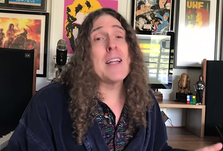 Weird Al Yankovic Sings One More Minute in Bathrobe