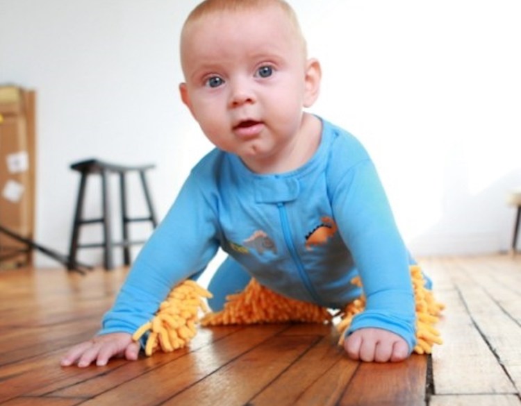 Baby Mop Mopping