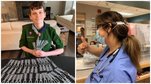 Canadian Boy Scout 3D Prints Ear Guards for Healthcare Workers