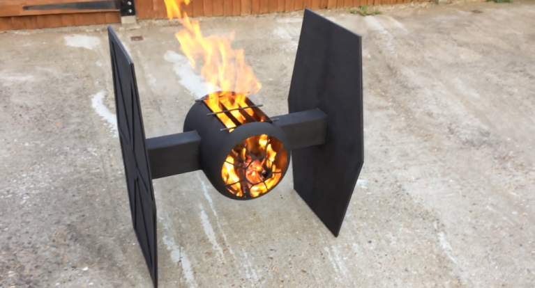 TIE Fighter Fire Pit