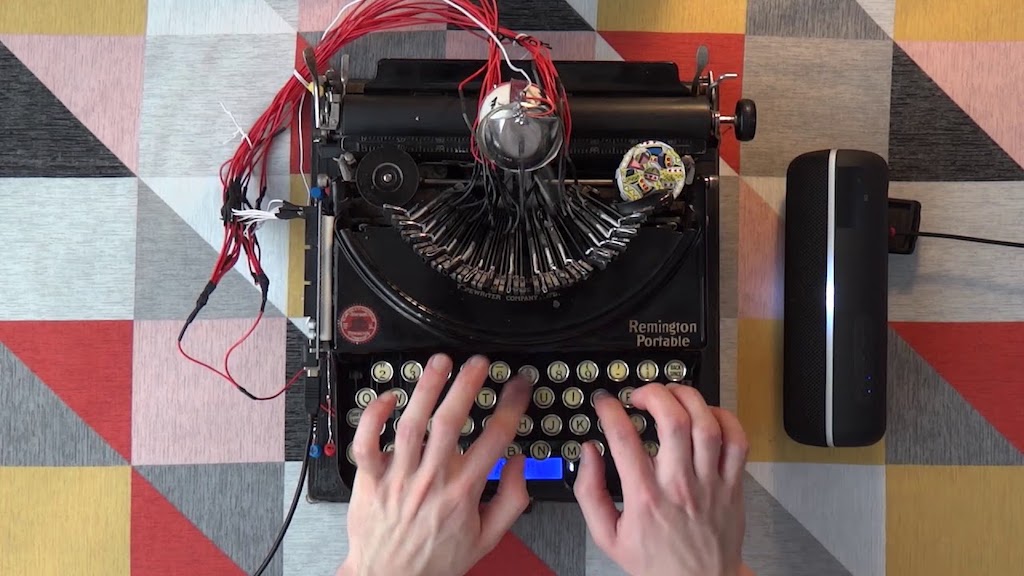 Vintage Typewriter EDM