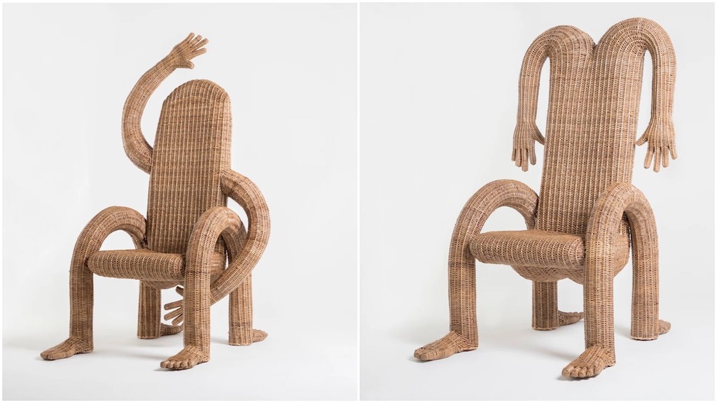 Anthropomorphic Woven Chairs