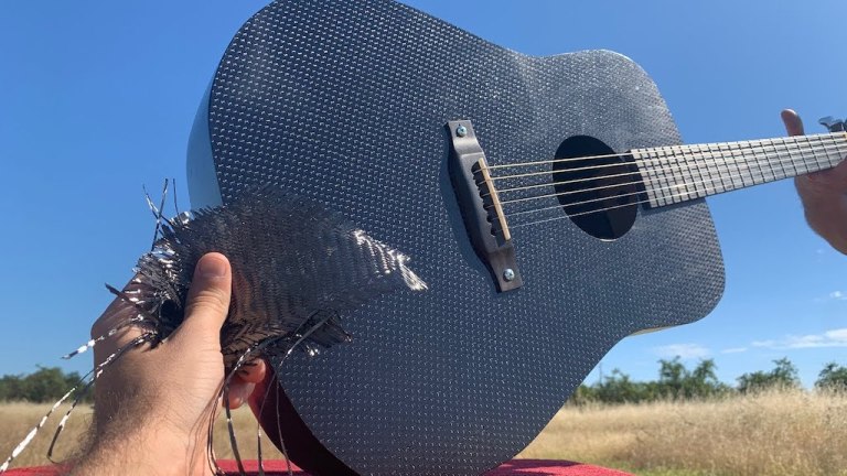 Carbon Fiber Guitar Burls Art