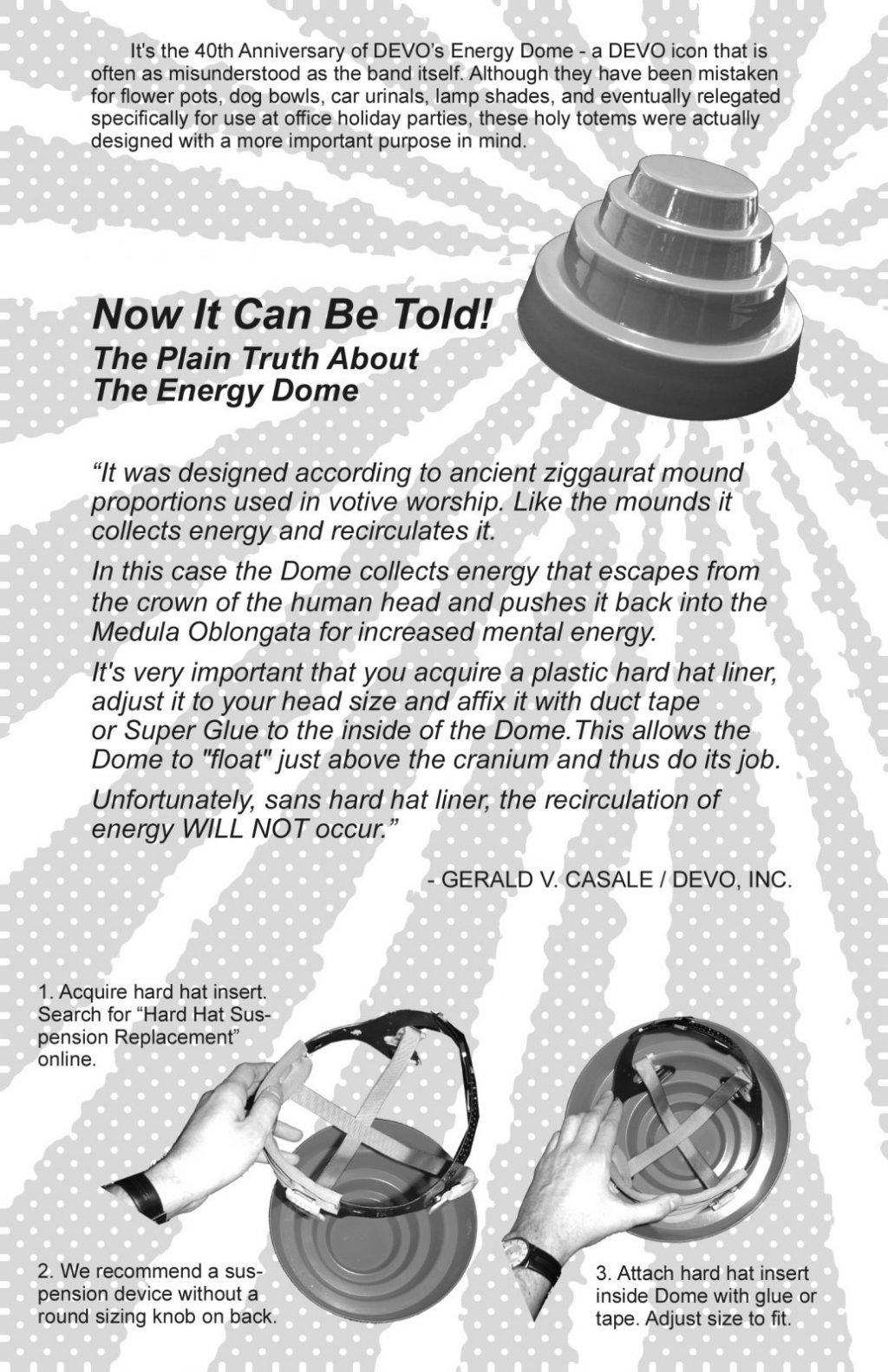 DEVO Energy Dome PPE Face Shield Kit