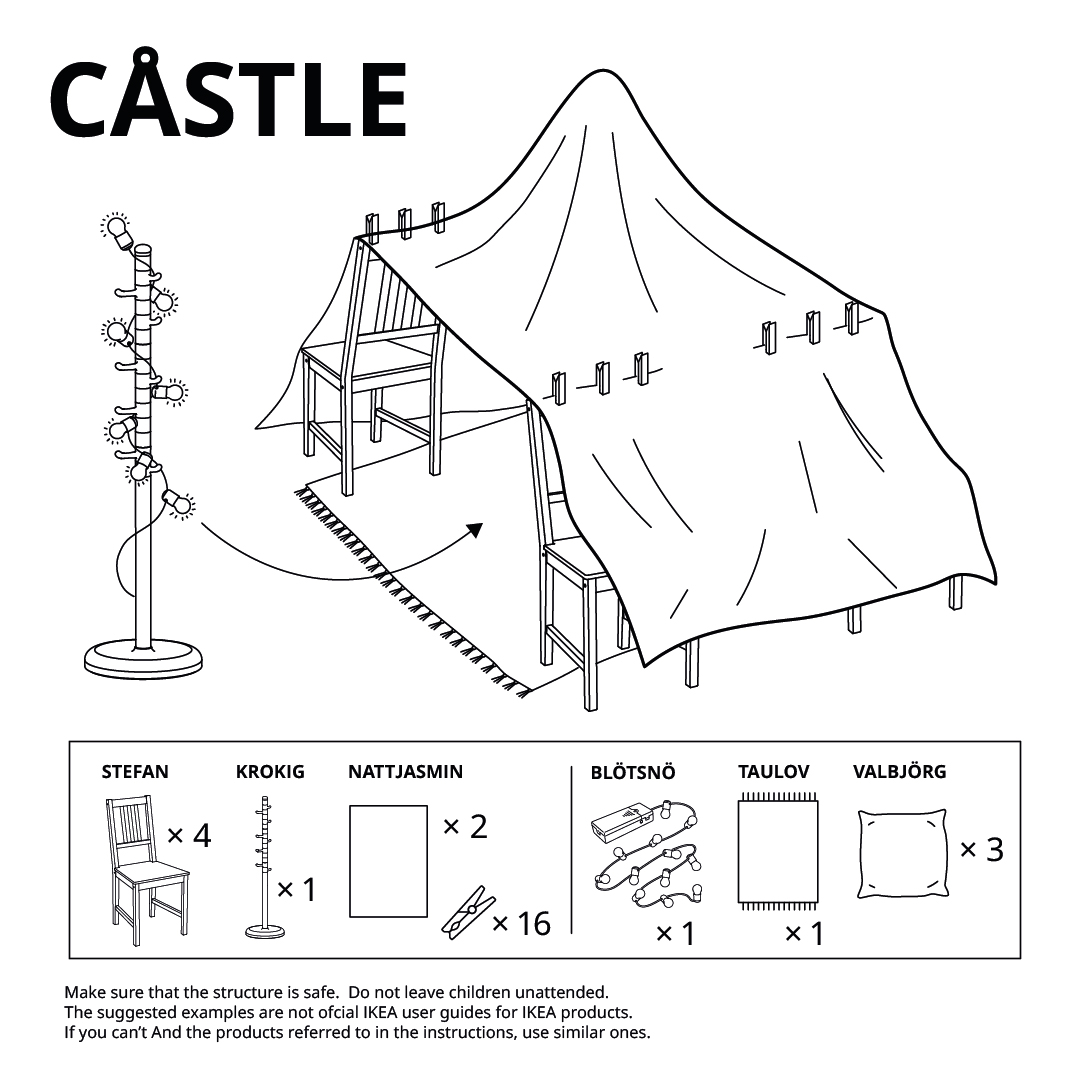 IKEA Forts Castle