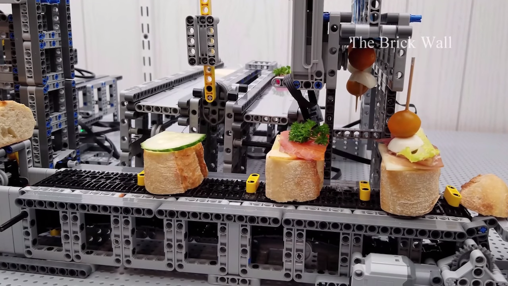 An Automated Line That Builds Tasty Bite-Sized Tapas