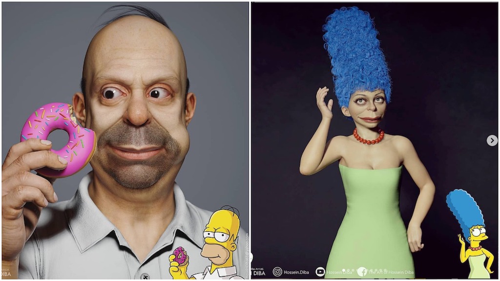 The Simpsons Recreations